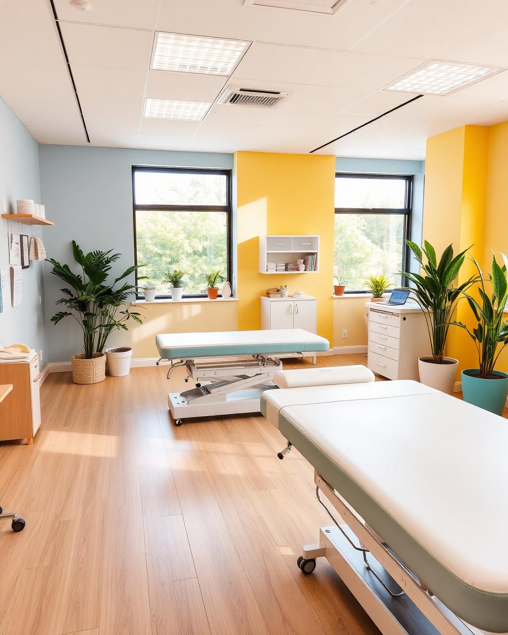 Yogi Physiotherapy treatment room