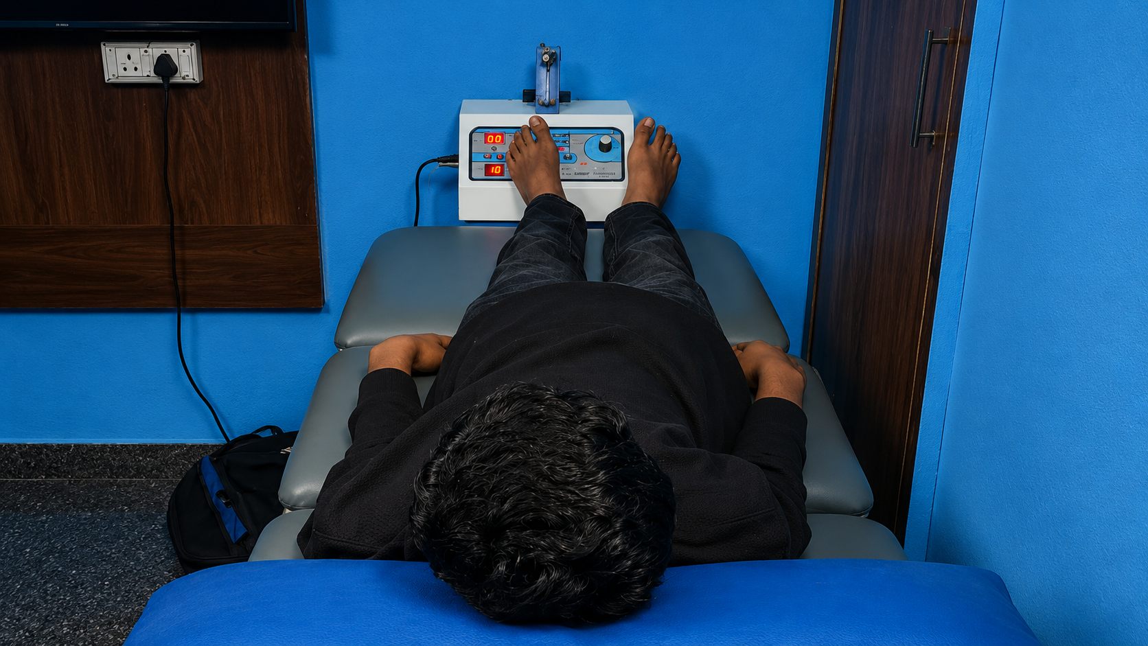 Cervical & Lumbar Traction equipment at Yogi Physiotherapy